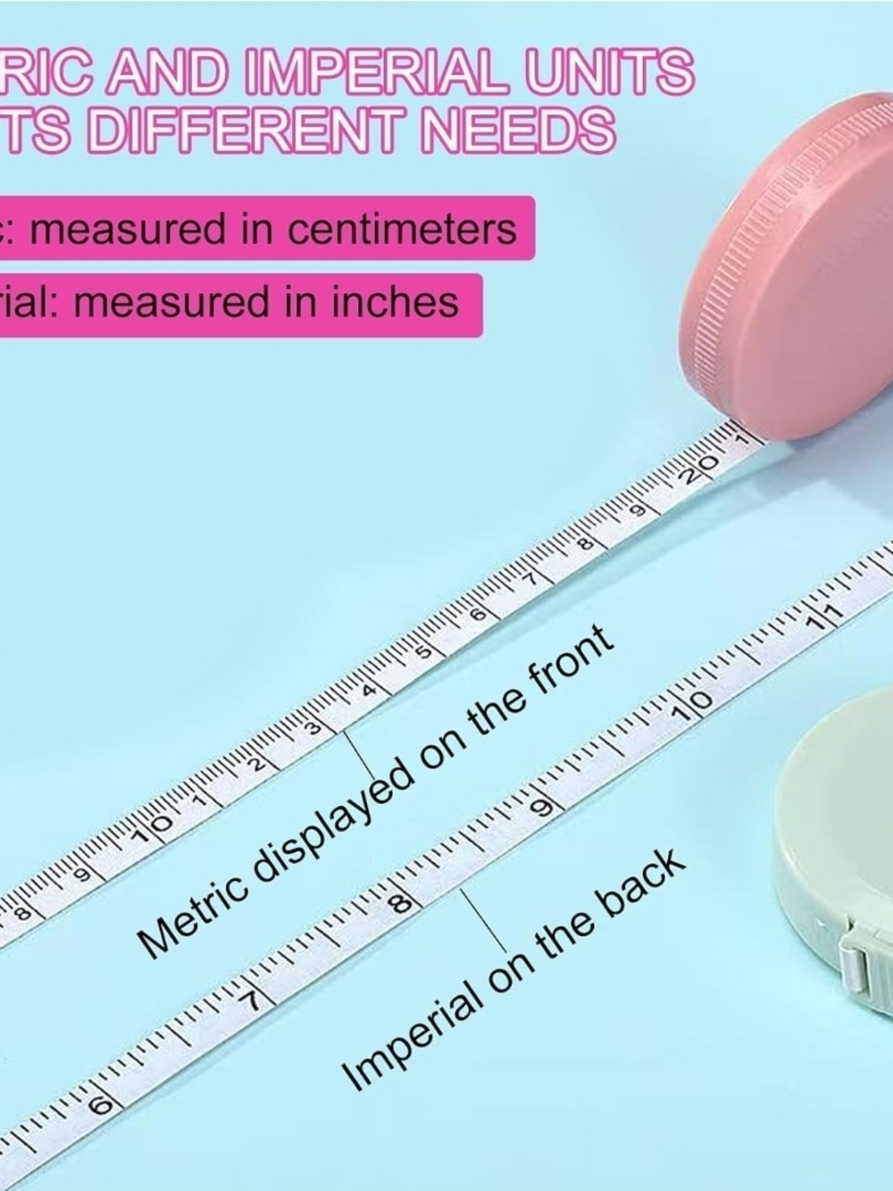 Tape Measure & 20 Thank You Cards - Picture 4 of 5